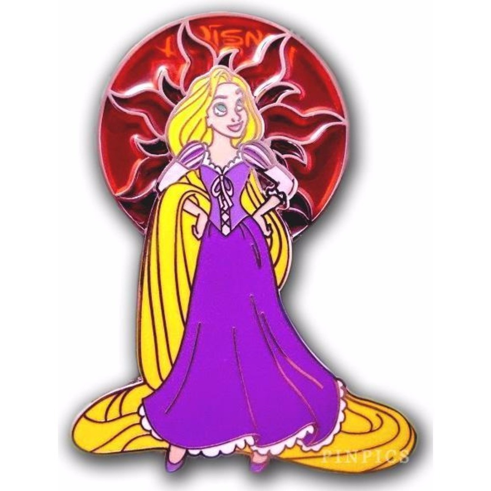 Disney pin TANGLED Rapunzel Princess Sun Window Spherical LE 300 DSSH 103817‎